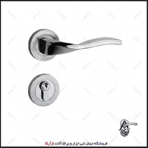 دستگیره رزت 112-13 گرد کروم کارو