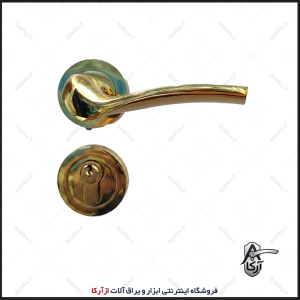 دستگیره رزت 552-16 گرد طلایی کارو