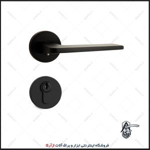 دستگیره رزت 882-26 گرد مشکی کارو